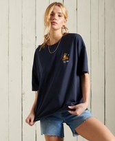 Superdry Dames tshirt Wijdvallend Military Narrative T-shirt