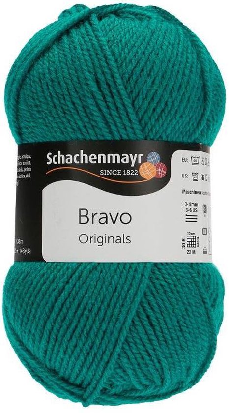 Bravo Wol - 50 gram - Groen