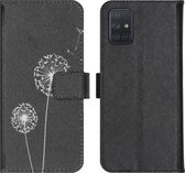 iMoshion Design Softcase Book Case Samsung Galaxy A71 hoesje - Dandelion