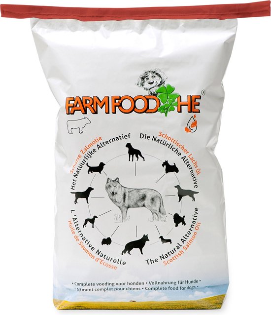 Farmfood High Energy - Schotse Zalmolie - Hondenvoer - 15 kg