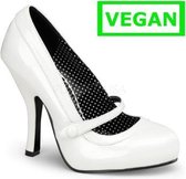 Pin Up Couture Pumps -41 Shoes- CUTIEPIE-02 US 11 Wit