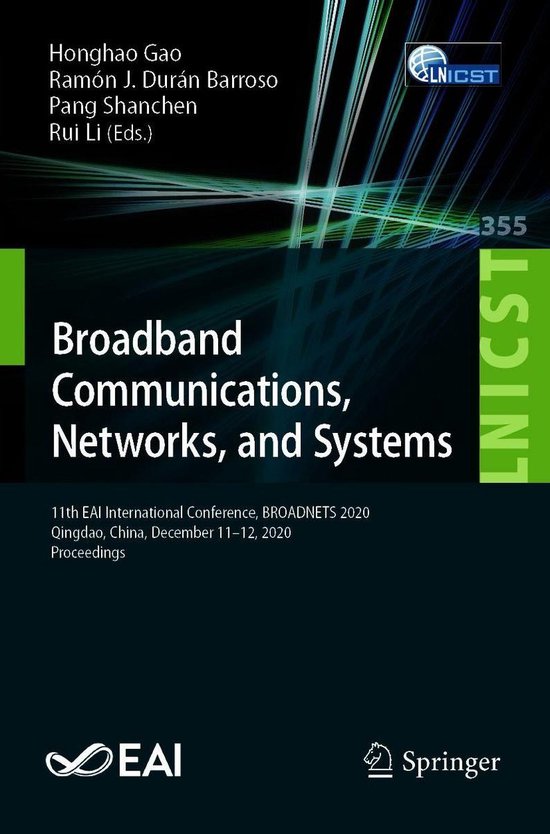 Springer Nature Proceedings Computer Science - Broadband Com ... - cover