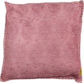 Mycha Ibiza - Sierkussen - Kali - Jacquard - katoen - 60 x 60 - Roze