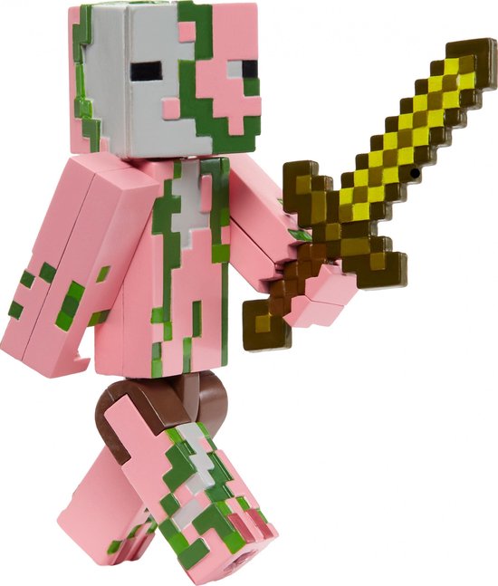 Bol Com Mattel Speelfiguur Zombie Pigman Comic Maker 8 Cm Roze Bol Com Mattel Speelfiguur Zombie Pigman Comic Maker 8 Cm Roze