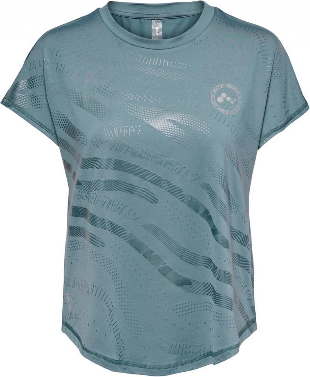 Only loose Fit Training Tee dames sportshirt petrol bol