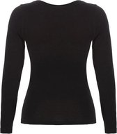Ten Cate Shirt Lange Mouwen Basic Zwart - Maat XXL
