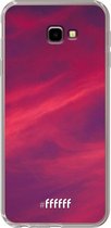 6F hoesje - geschikt voor Samsung Galaxy J4 Plus -  Transparant TPU Case - Red Skyline #ffffff