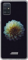 6F hoesje - geschikt voor Samsung Galaxy A52 - Transparant TPU Case - Just a Perfect Flower #ffffff