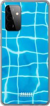 6F hoesje - geschikt voor Samsung Galaxy A72 -  Transparant TPU Case - Blue Pool #ffffff