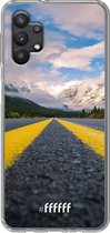 6F hoesje - geschikt voor Samsung Galaxy A32 5G -  Transparant TPU Case - Road Ahead #ffffff