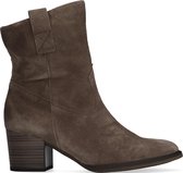 Gabor Dames Enkellaarsjes 893 - Taupe - Maat 43