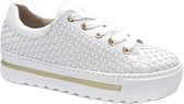 Gabor 66.499.60 Dames Sneakers - Wit - Maat 38,5