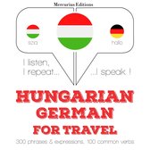 Magyar - német: utazáshoz