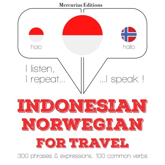 kata perjalanan dan frase dalam Norwegia - cover