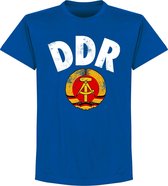 DDR Logo T-Shirt - Blauw - S