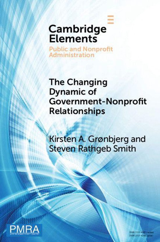 Elements in Public and Nonprofit Administration - The Changi ... - cover