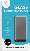 iMoshion Screenprotector Geschikt voor Samsung Galaxy A11 / M11 Tempered Glass - iMoshion Screenprotector Gehard Glas 2 pack