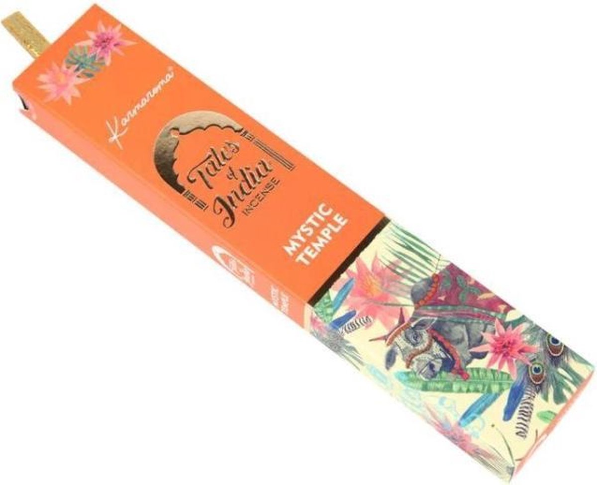 FMC gifts Tales of India Incense - Mystic Temple Oranje