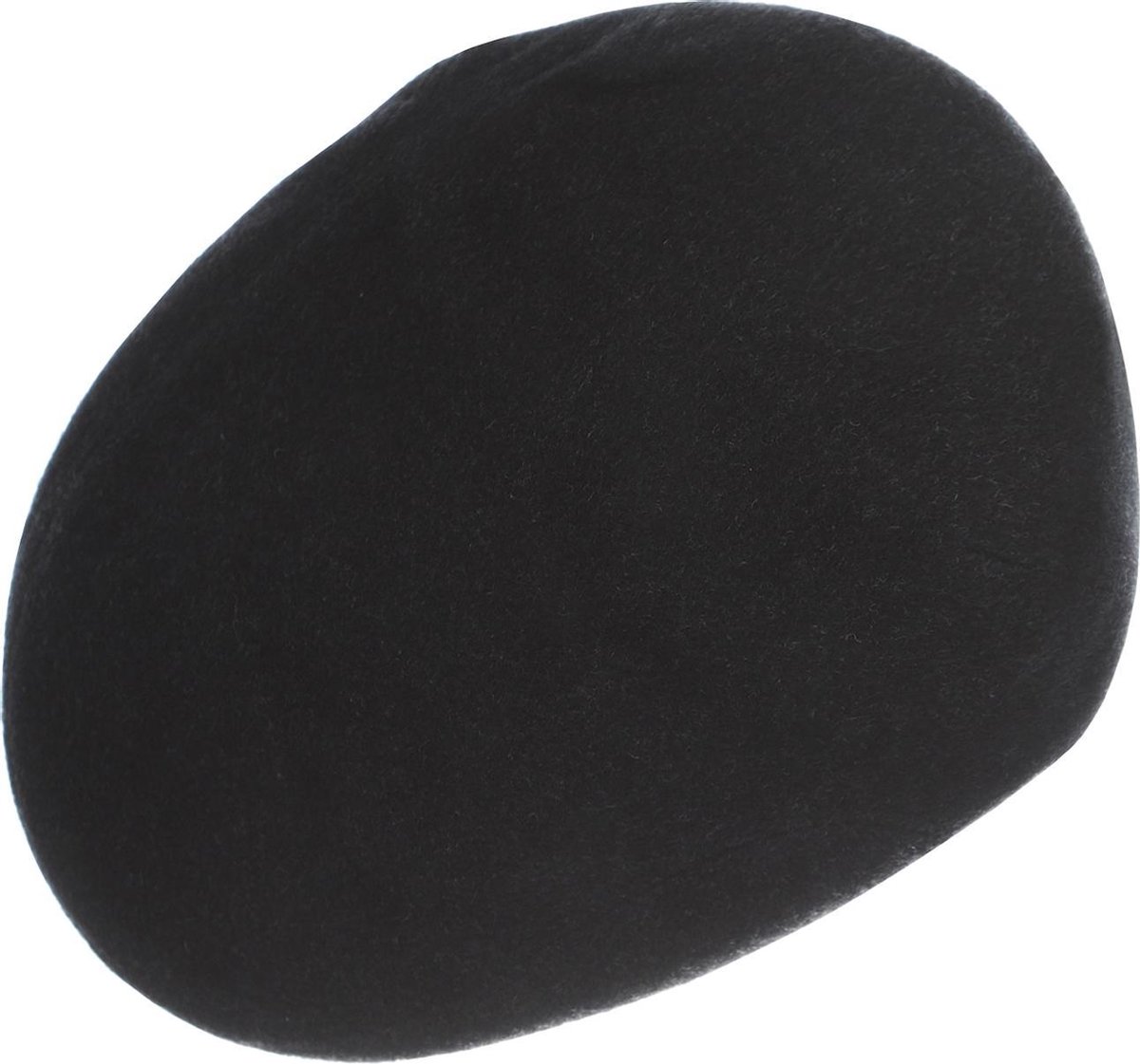The English Hatter Mannen Flatcap Klassiek Zwart Wol Maat: 56