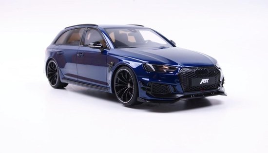GT Spirit GT935 Audi RS4 Avant 25ème Anniversaire 2024 1/18 - Jaune - Modèle De Collection