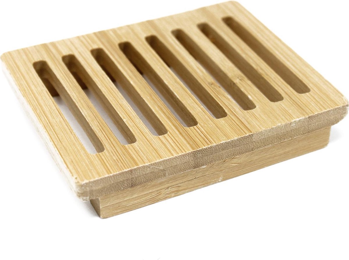 Hemu Wood Houten Zeepbakje - Vierkant