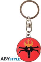 Decoratief Beeld - Star Wars Keychain X-wing - Kunstleer - Abystyle - Multicolor