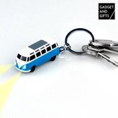 Volkswagen Busje sleutelhanger met Ledlampjes in geschenkverpakking (per stuk)