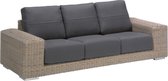 fonteyn Tuinset Outdoor Kingston 3 Seater Bench with 6 Cushions