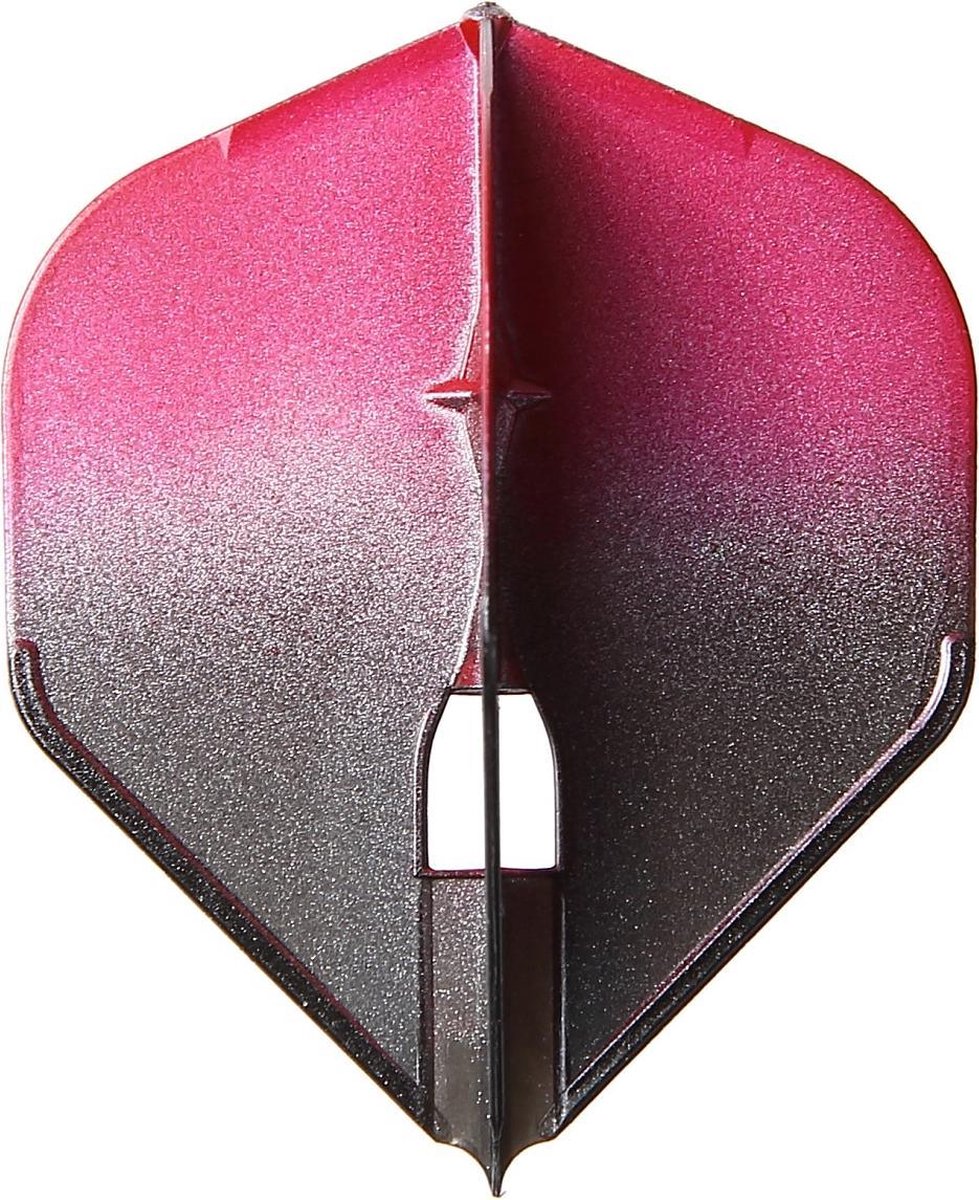 L-Style Flights L1 Two Tone Black - Rood- ()