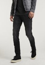 Chasin' Jeans Slim-fit jeans Crown Rix Zwart Maat W31L32