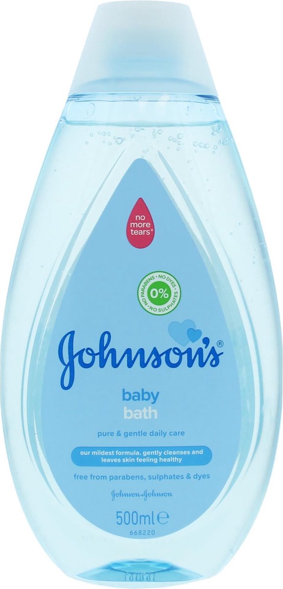 Johnson's Baby Badolie NEW - Pure&Gentle - 500ml van Johnson's — afbeelding 2