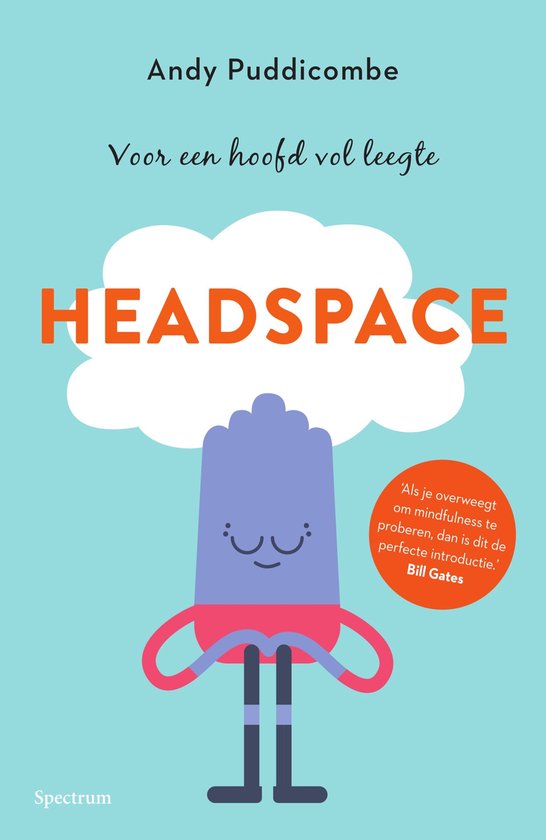 Cover van het boek 'Headspace' van Andy Puddicombe
