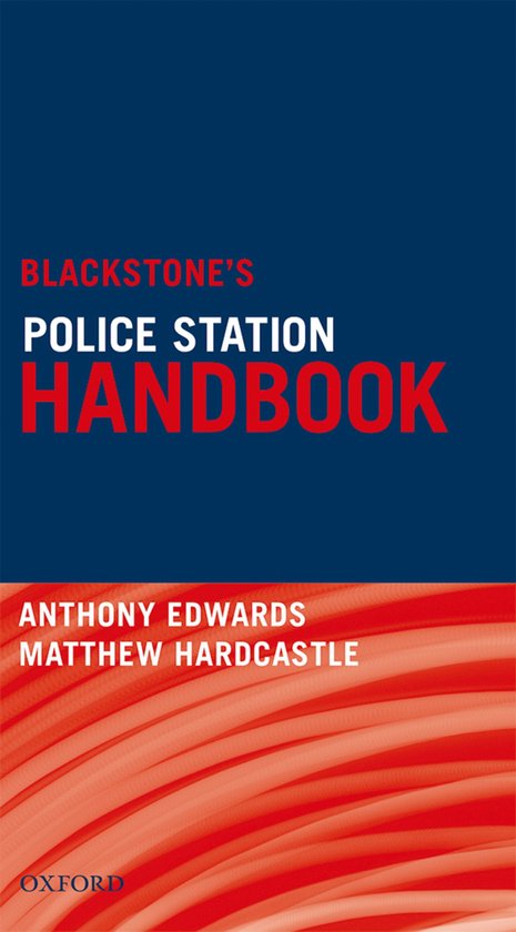 Blackstone's Police Station Handbook - cover