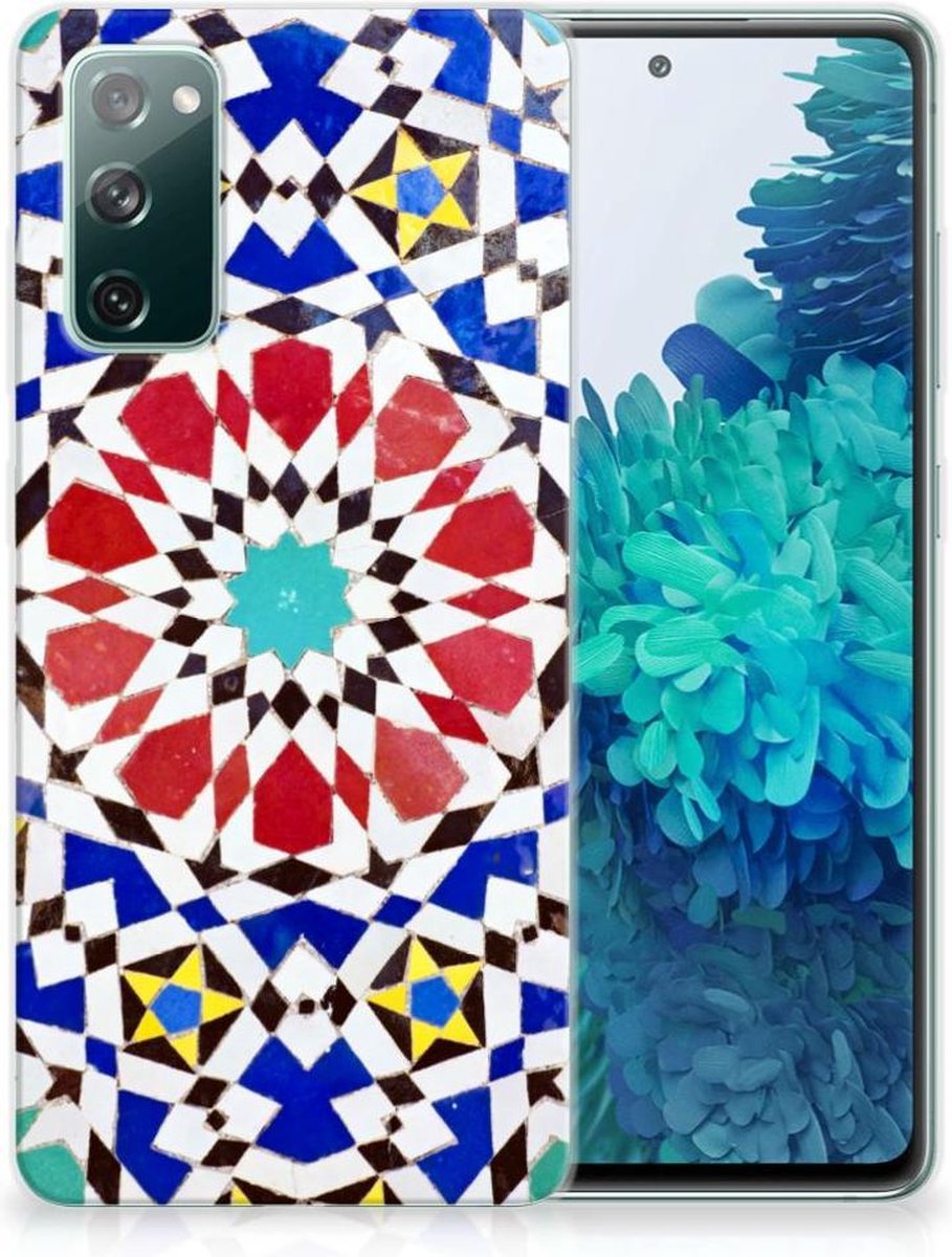 Samsung Galaxy S20 FE TPU Siliconen Hoesje Mozaïek
