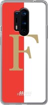 6F hoesje - geschikt voor OnePlus 8 Pro -  Transparant TPU Case - Feyenoord - F #ffffff