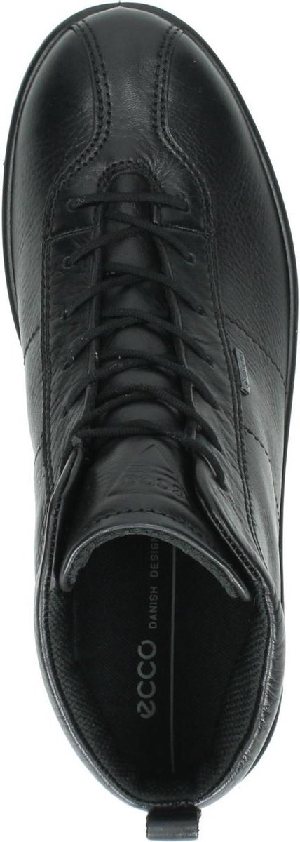 Ecco Soft 1 Veterboot Dames Zwart | bol.com