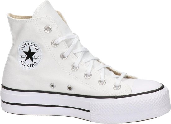 Converse Chuck Taylor All Star Lift Hi Hoge sneakers - Dames - Wit - Maat  40 | bol.com