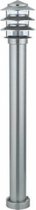 PHILIPS - LED Tuinverlichting - Staande Buitenlamp - CorePro LEDbulb 827 A60 - Kayo 4 - E27 Fitting - 8W - Warm Wit 2700K - Rond - RVS - BSE