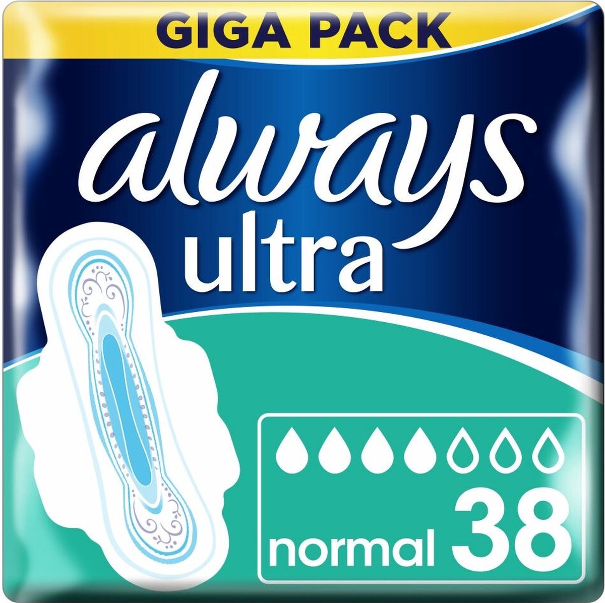 Always 4015400755302 38stuk(s) Maandverband hygieneproduct vrouw