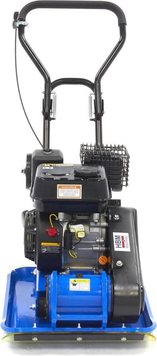 6,5 PK / 196 CC Trilplaat Inclusief Wielenset en Bestrating Beschermplaat 13000N — afbeelding 2