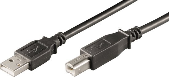 USB 2.0-kabel Ewent EC1003 Zwart