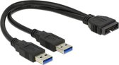 Delock - USB 3.0 A Male - 0.25 m