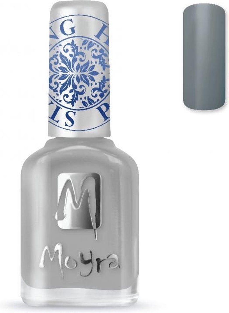 Goedkoopste Moyra Stamping Nail Polish 12ml SP23 GREY