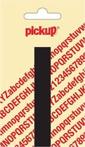 Pickup plakletter Nobel 90 mm zwart I - 31002090I