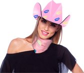 Roze Cowboy Hoed Lippen