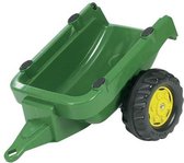 Rolly Toys 121748 RollyKid Trailer Aanhanger John Deere Groen