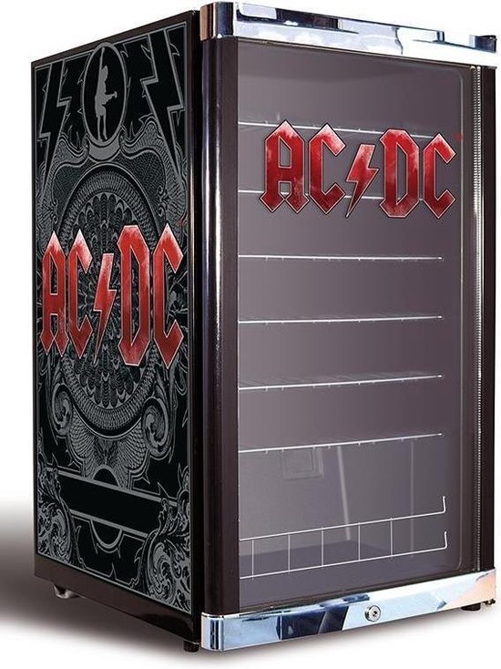 Husky Highcube AC/DC Vrijstaand A+ Zwart, Rood