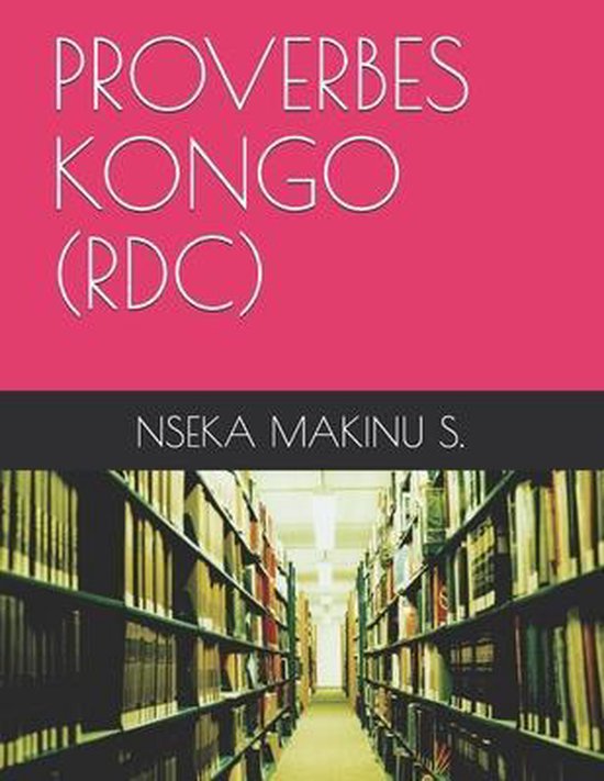 Proverbes Kongo (Rdc) - cover