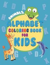 Animals Alphabet Coloring Book for Kids