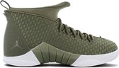 AIR JORDAN 15 Retro PSNY Woven - Heren Sneakers Sport Schoenen   Olive-Groen AO2568-200 - Maat EU 40 US 7